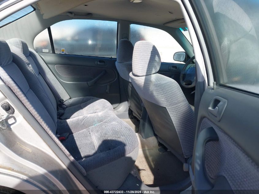 1999 Honda Civic Value Package VIN: 2HGEJ6611XH594952 Lot: 43722433