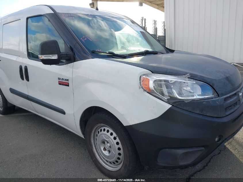 2015 Ram Promaster City Tradesman VIN: ZFBERFAT6F6978423 Lot: 43722449