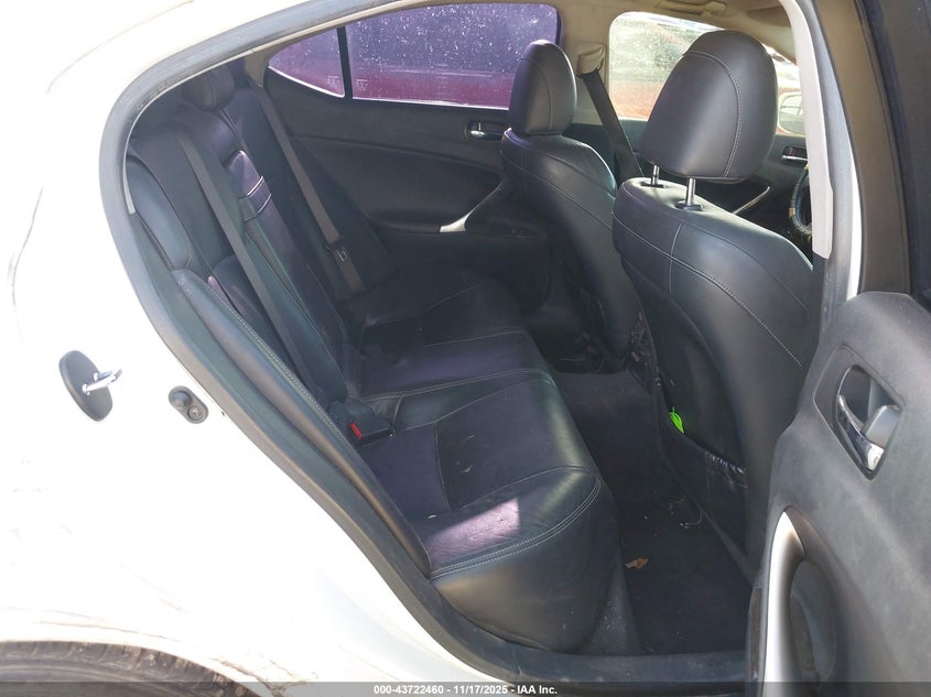 2009 Lexus Is 250 VIN: JTHBK262592087076 Lot: 43722460