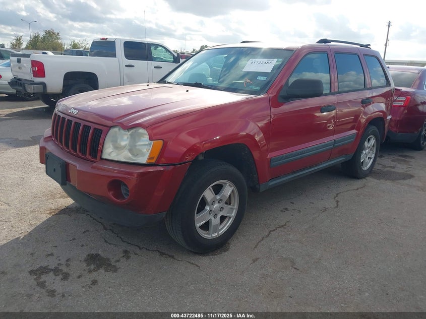 1J4GS48K55C724417 2005 JEEP GRAND CHEROKEE photo no. 2