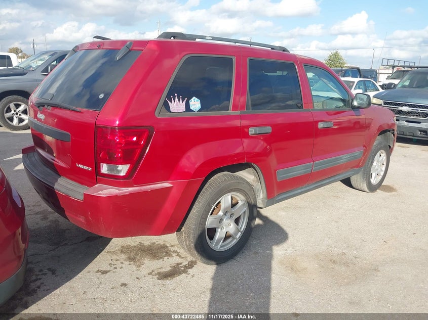 1J4GS48K55C724417 2005 JEEP GRAND CHEROKEE photo no. 4