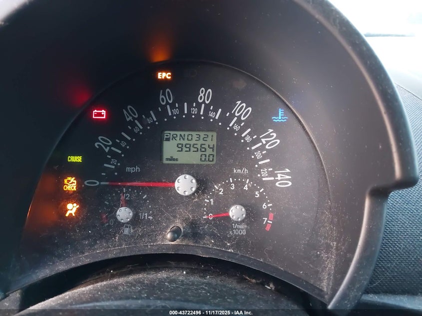 2003 Volkswagen New Beetle Gls 2.0L VIN: 3VWCK21C03M415460 Lot: 43722496