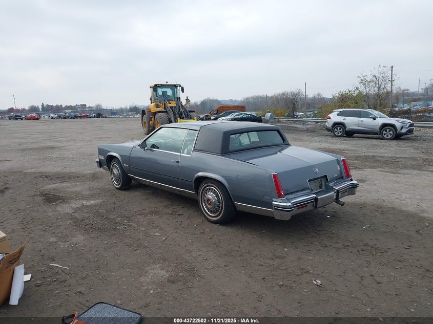 1G6EL5781FE648547 1985 CADILLAC ELDORADO photo no. 3