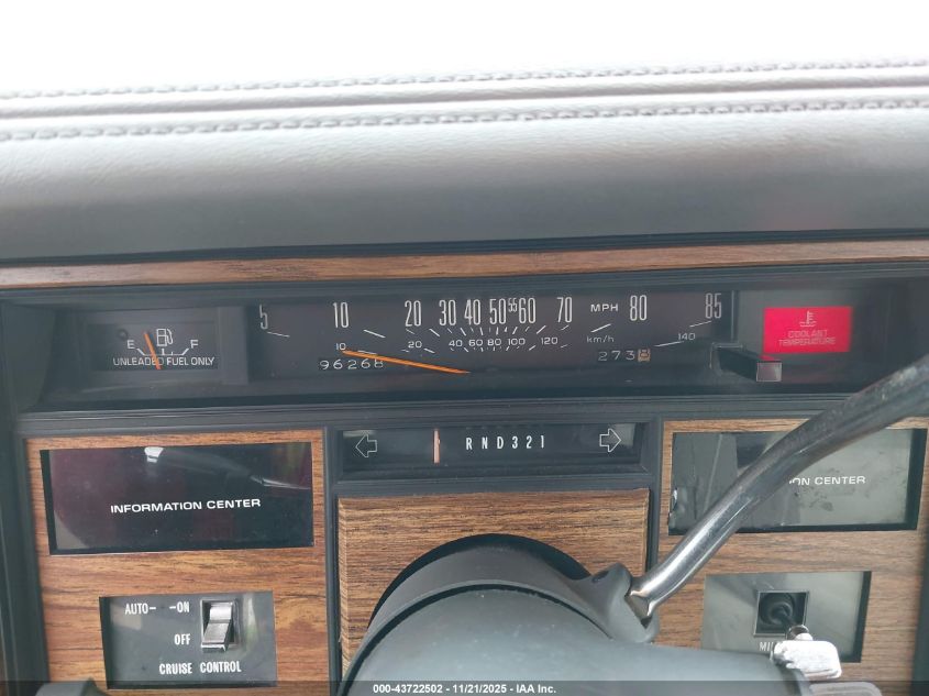 1985 Cadillac Eldorado VIN: 1G6EL5781FE648547 Lot: 43722502