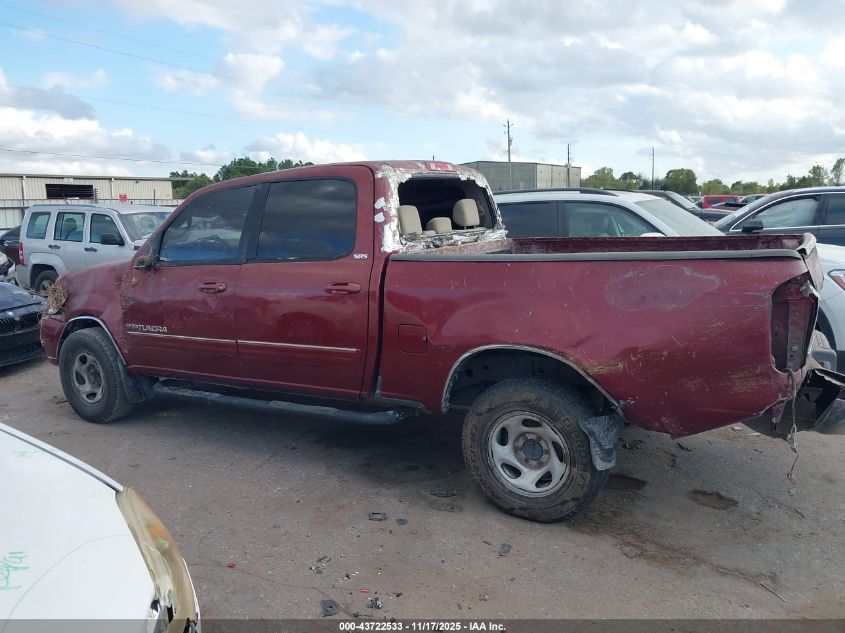 2006 Toyota Tundra Sr5 V8 VIN: 5TBET34186S548473 Lot: 43722533