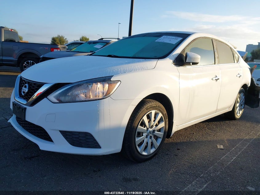 3N1AB7AP7GY227370 2016 NISSAN SENTRA photo no. 2