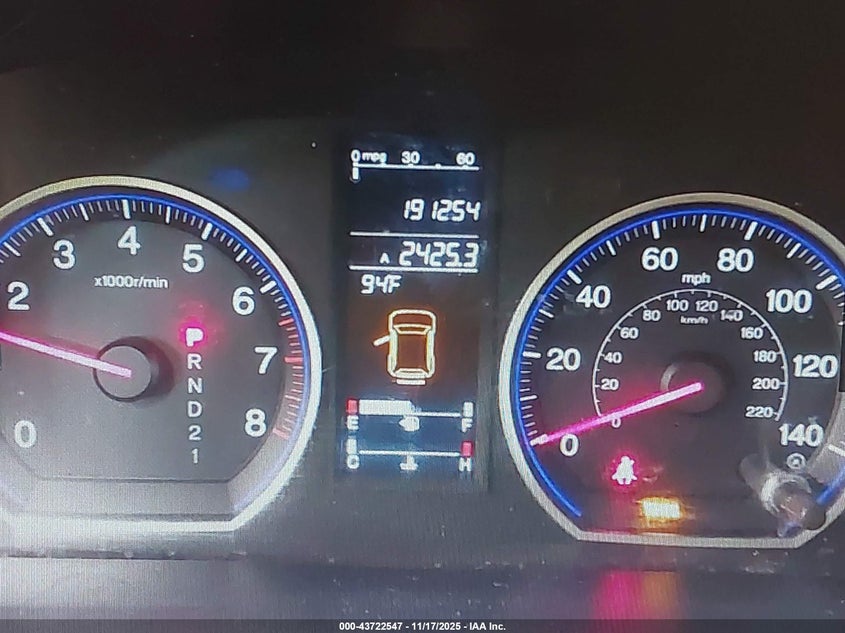 2007 Honda Cr-V Ex-L VIN: JHLRE38717C040286 Lot: 43722547