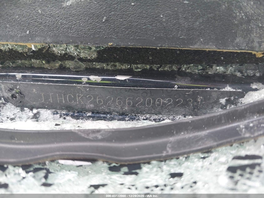 2006 Lexus Is 250 VIN: JTHCK262662002231 Lot: 43722568