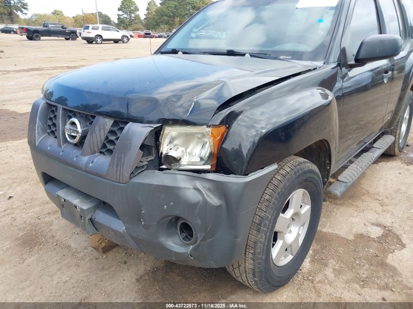 2007 Nissan Xterra S VIN: 5N1AN08UX7C540554 Lot: 43722573