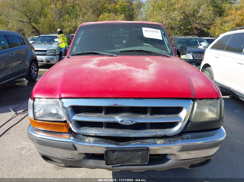 1998 Ford Ranger Splash/Xl/Xlt VIN: 1FTYR10C0WPA27014 Lot: 43722575