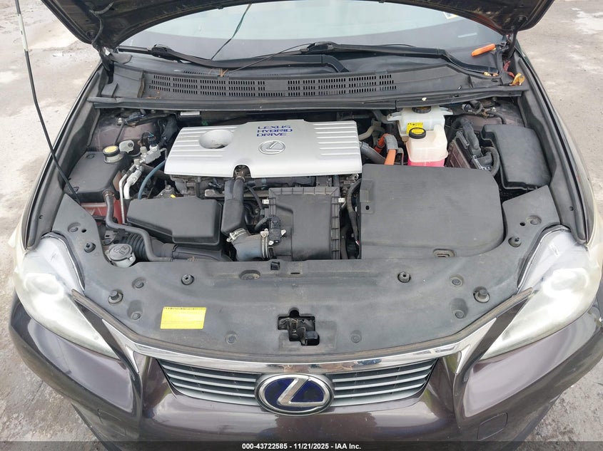 2011 Lexus Ct 200H Premium VIN: JTHKD5BH0B2002592 Lot: 43722585