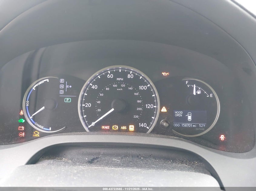 2011 Lexus Ct 200H Premium VIN: JTHKD5BH0B2002592 Lot: 43722585