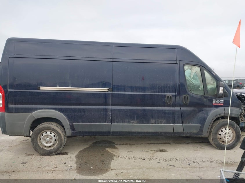 2018 Ram Promaster 3500 VIN: 3C6URVHGXJE111743 Lot: 43722624