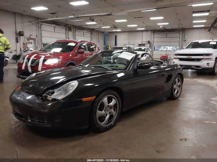 2001 Porsche Boxster S VIN: WP0CB29871U663815 Lot: 43722625