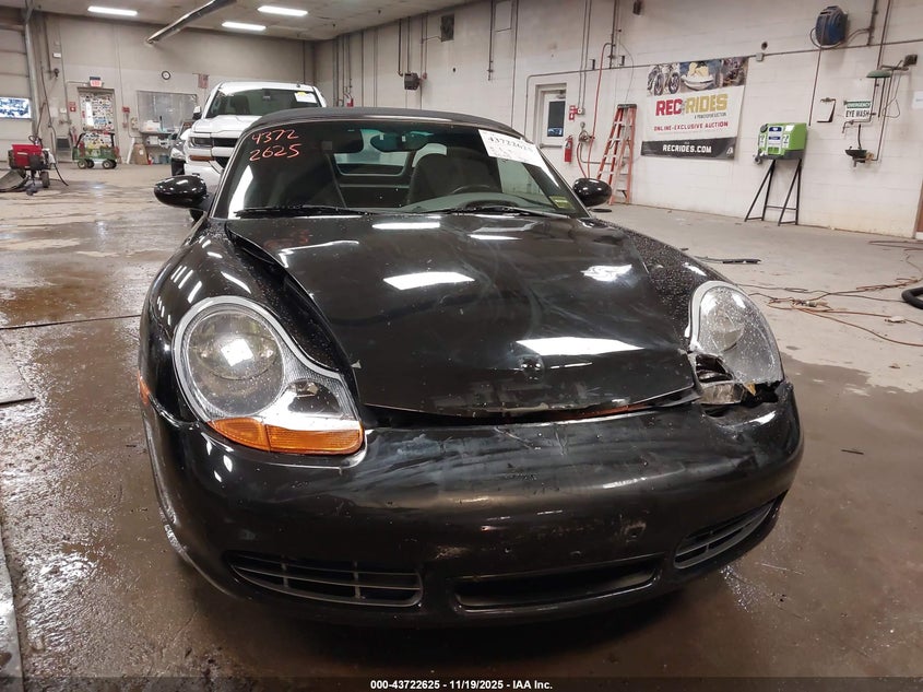 2001 Porsche Boxster S VIN: WP0CB29871U663815 Lot: 43722625