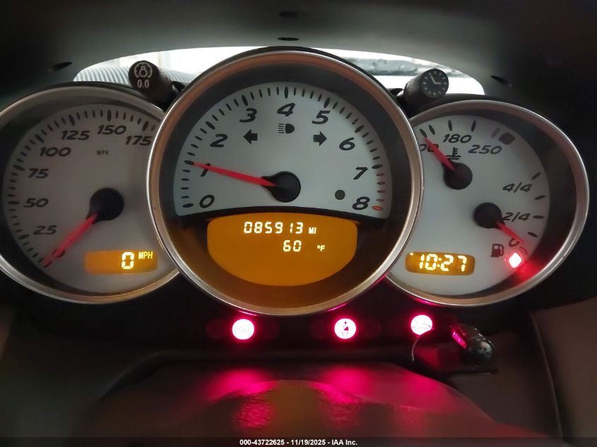 2001 Porsche Boxster S VIN: WP0CB29871U663815 Lot: 43722625