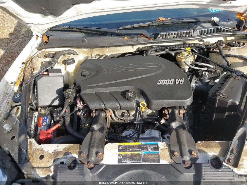 2009 Chevrolet Impala Lt VIN: 2G1WC57M391108937 Lot: 43722641