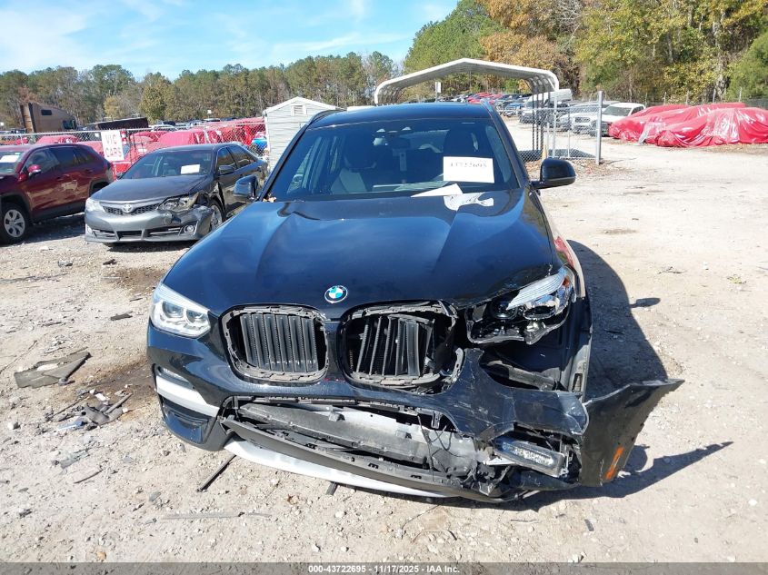2020 BMW X3 Sdrive30I VIN: 5UXTY3C03L9C68190 Lot: 43722695