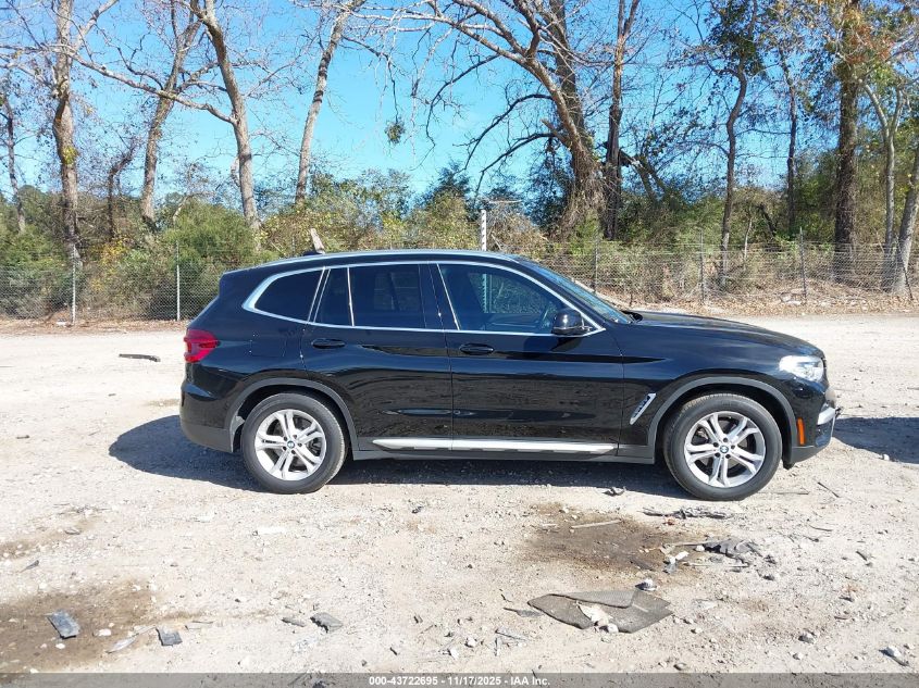 2020 BMW X3 Sdrive30I VIN: 5UXTY3C03L9C68190 Lot: 43722695