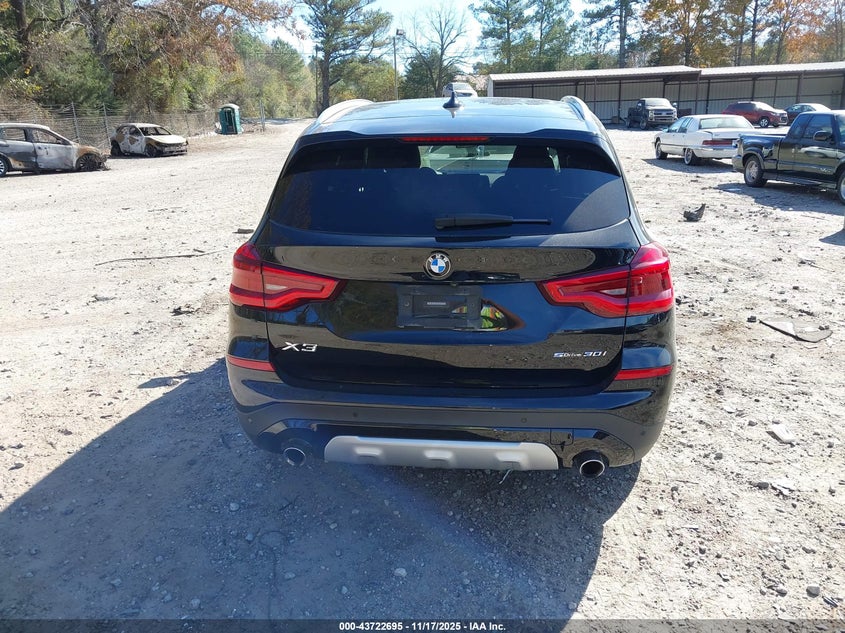 2020 BMW X3 Sdrive30I VIN: 5UXTY3C03L9C68190 Lot: 43722695