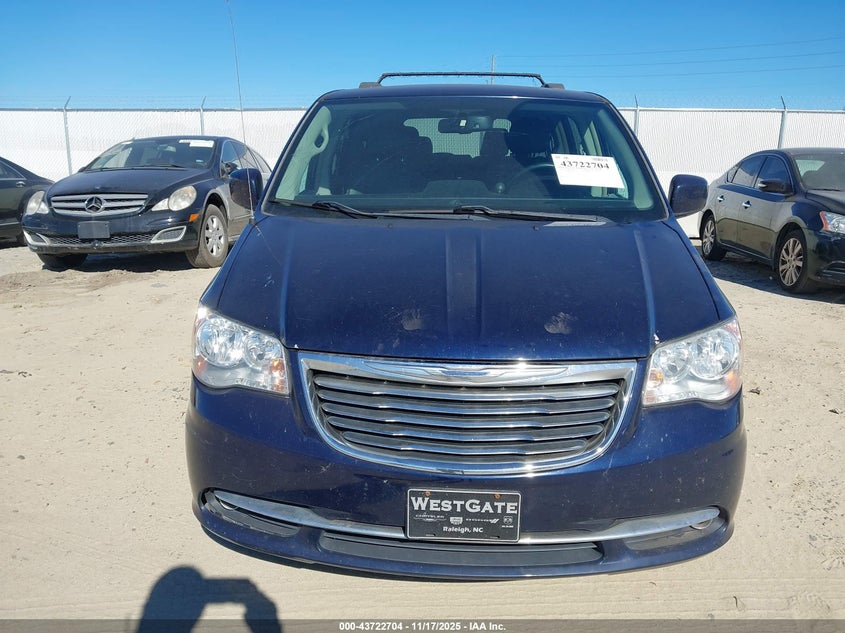 2016 Chrysler Town & Country Touring VIN: 2C4RC1BG5GR294543 Lot: 43722704