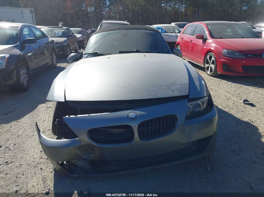 2006 BMW Z4 3.0Si VIN: 4USBU53566LX01838 Lot: 43722759