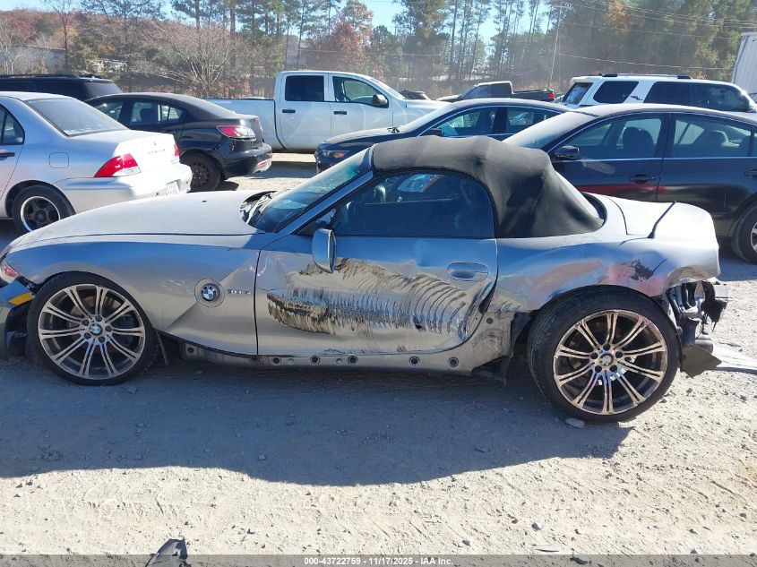 2006 BMW Z4 3.0Si VIN: 4USBU53566LX01838 Lot: 43722759