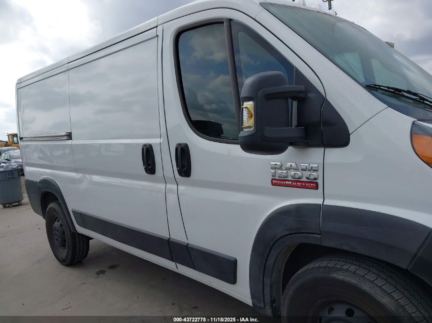 2019 Ram Promaster 1500 Low Roof 136 Wb VIN: 3C6TRVAG6KE502721 Lot: 43722778
