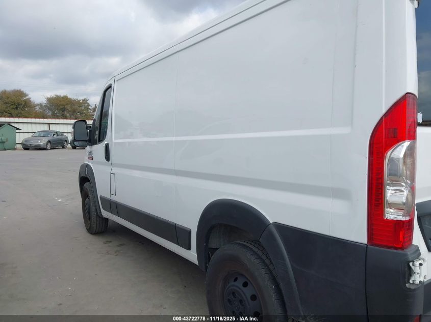 2019 Ram Promaster 1500 Low Roof 136 Wb VIN: 3C6TRVAG6KE502721 Lot: 43722778