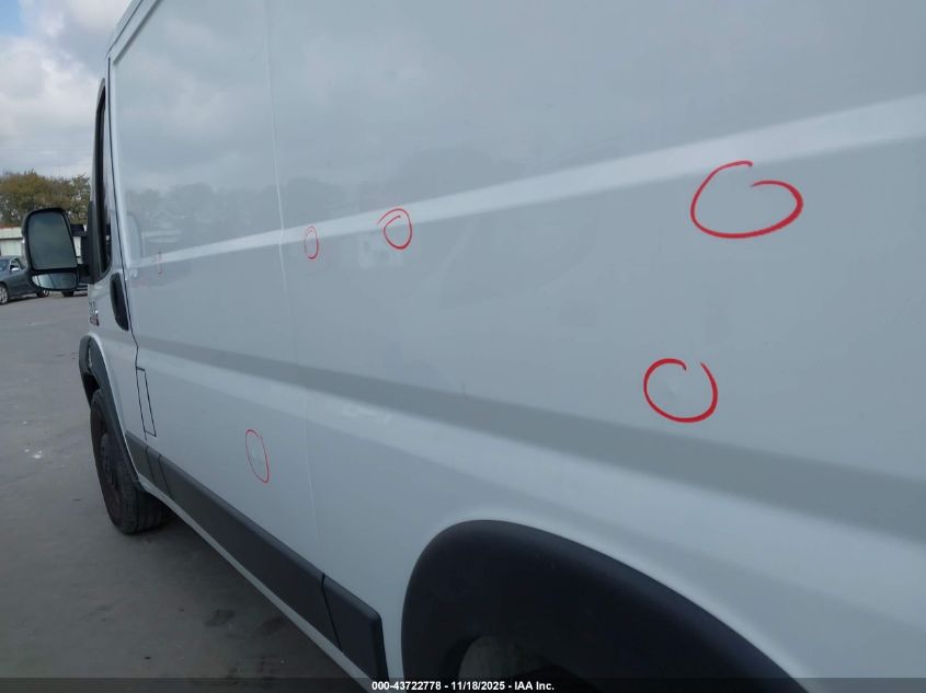 2019 Ram Promaster 1500 Low Roof 136 Wb VIN: 3C6TRVAG6KE502721 Lot: 43722778