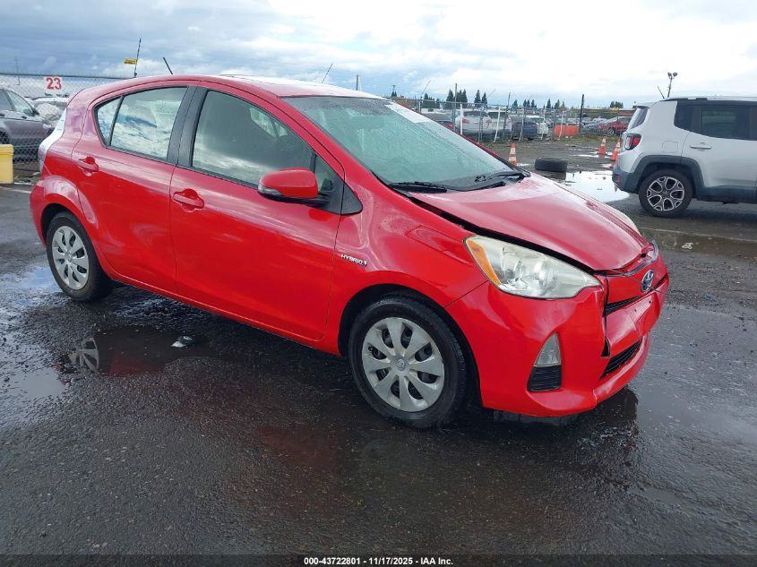 2013 TOYOTA PRIUS C THREE - JTDKDTB38D1045127