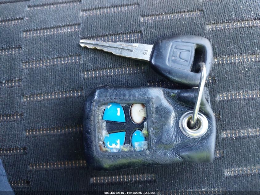 1997 Honda Prelude VIN: JHMBB6243VC002478 Lot: 43722816