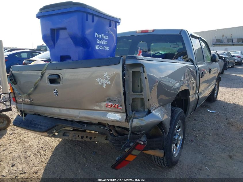 2006 GMC Sierra 1500 Sl VIN: 2GTEC13V361335020 Lot: 43722842
