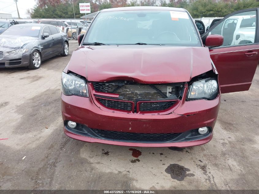 2019 Dodge Grand Caravan Gt VIN: 2C4RDGEGXKR557100 Lot: 43722922