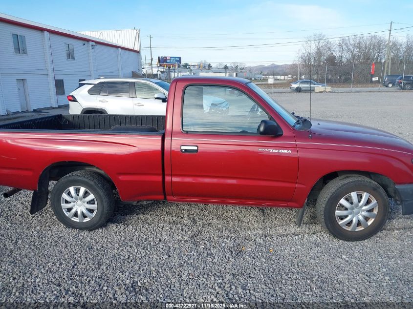 1998 Toyota Tacoma VIN: 4TANL42N0WZ066898 Lot: 43722927
