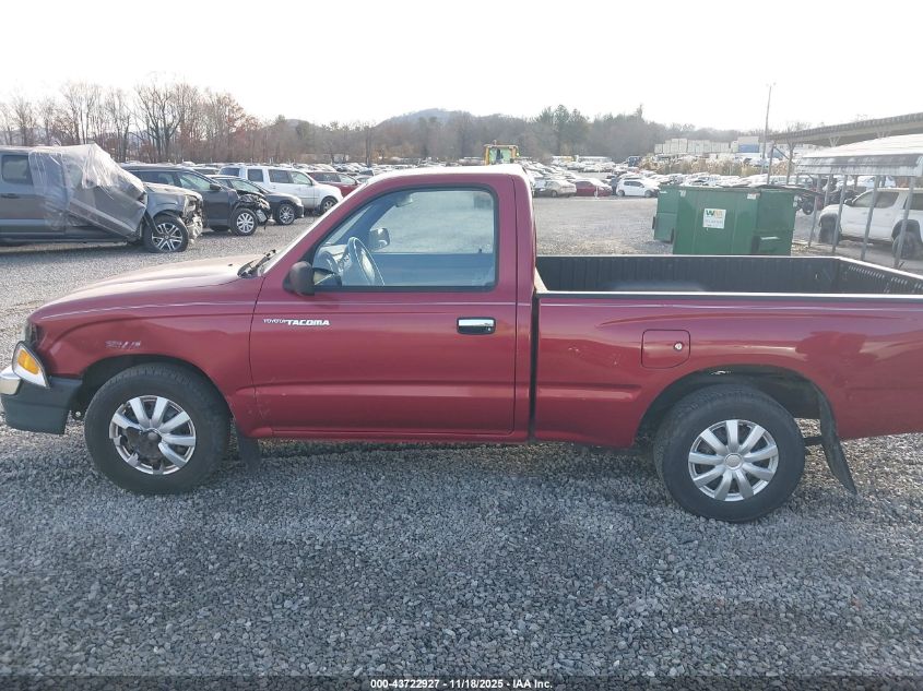 1998 Toyota Tacoma VIN: 4TANL42N0WZ066898 Lot: 43722927