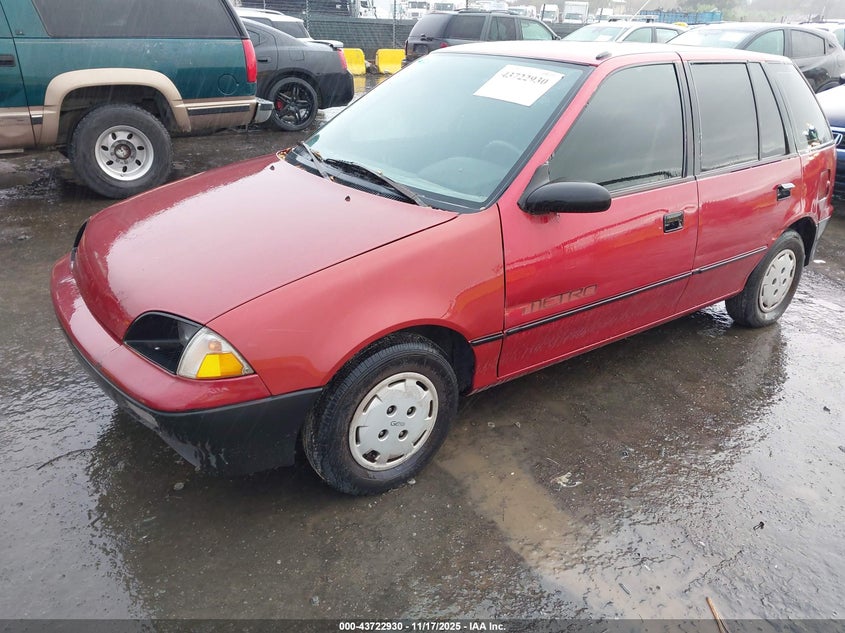 2C1MR6462M6779985 1991 GEO METRO photo no. 2