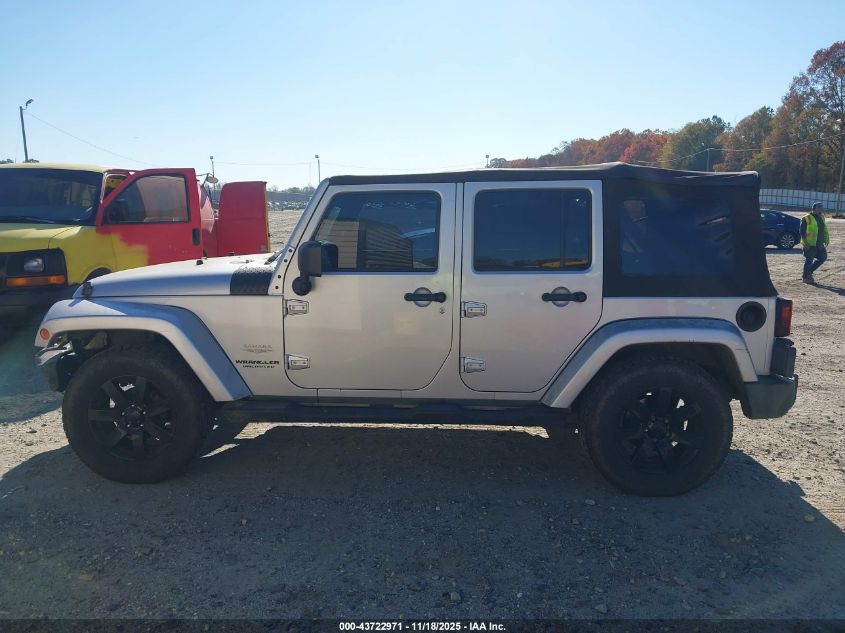 2007 Jeep Wrangler Unlimited Sahara VIN: 1J4GB59167L152708 Lot: 43722971