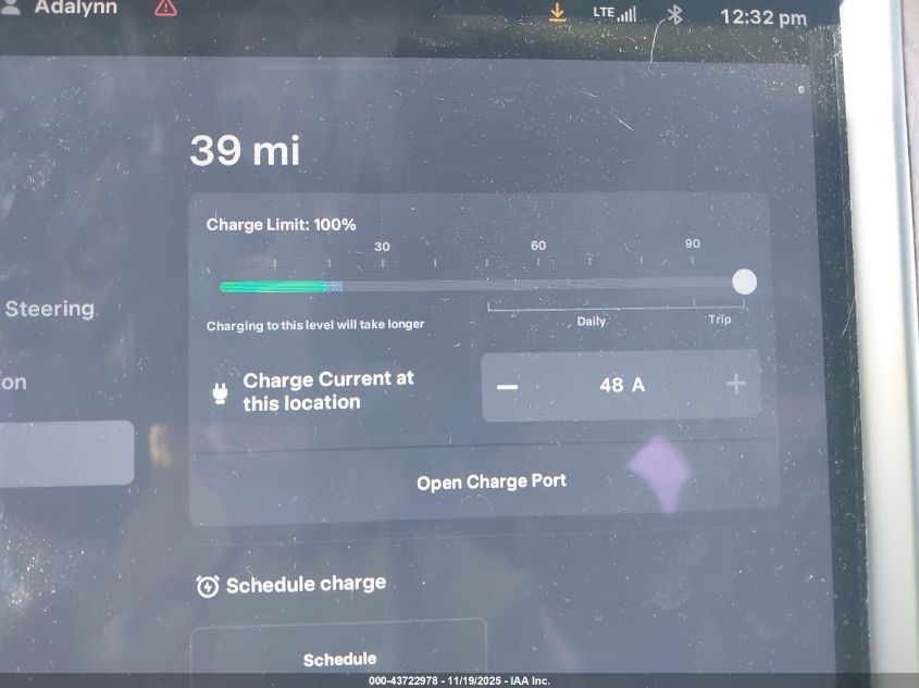 2018 Tesla Model X 100D/75D/P100D VIN: 5YJXCDE26JF141343 Lot: 43722978