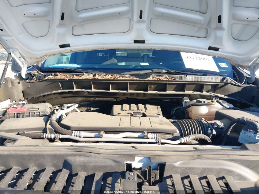 2022 Chevrolet Silverado 1500 4Wd Standard Bed Wt VIN: 3GCPDAEK4NG622980 Lot: 43722982