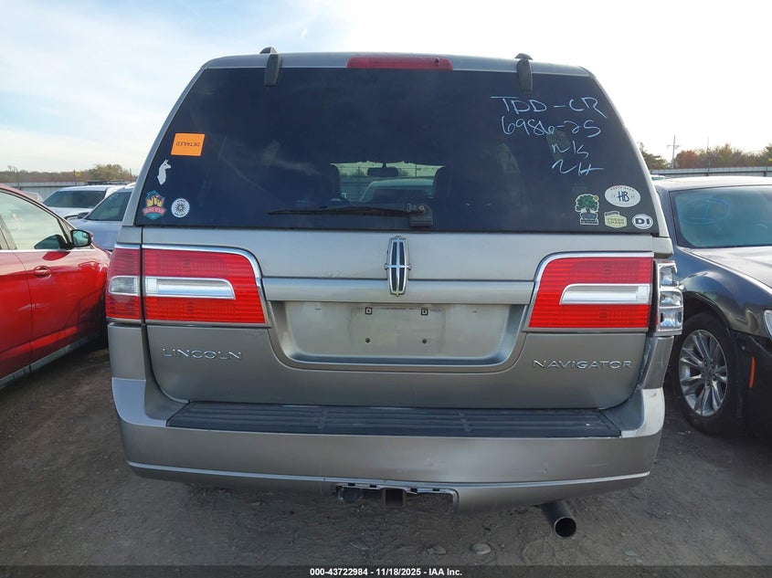 2008 Lincoln Navigator VIN: 5LMFU28518LJ06468 Lot: 43722984