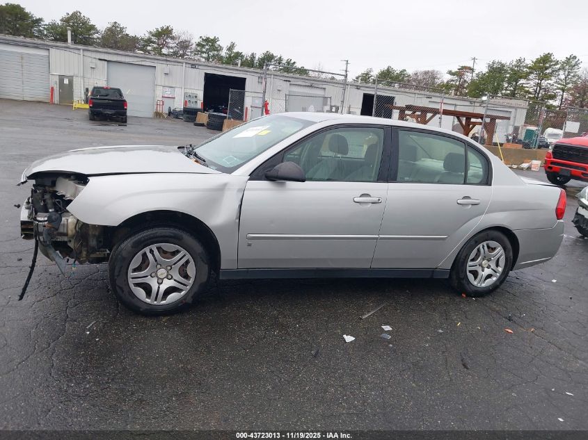 2006 Chevrolet Malibu Ls VIN: 1G1ZS51FX6F296872 Lot: 43723013