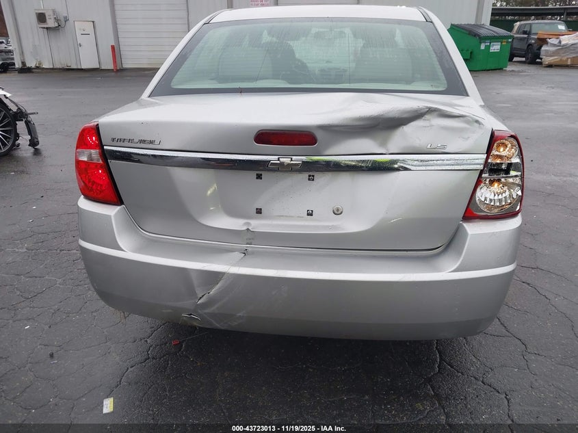 2006 Chevrolet Malibu Ls VIN: 1G1ZS51FX6F296872 Lot: 43723013