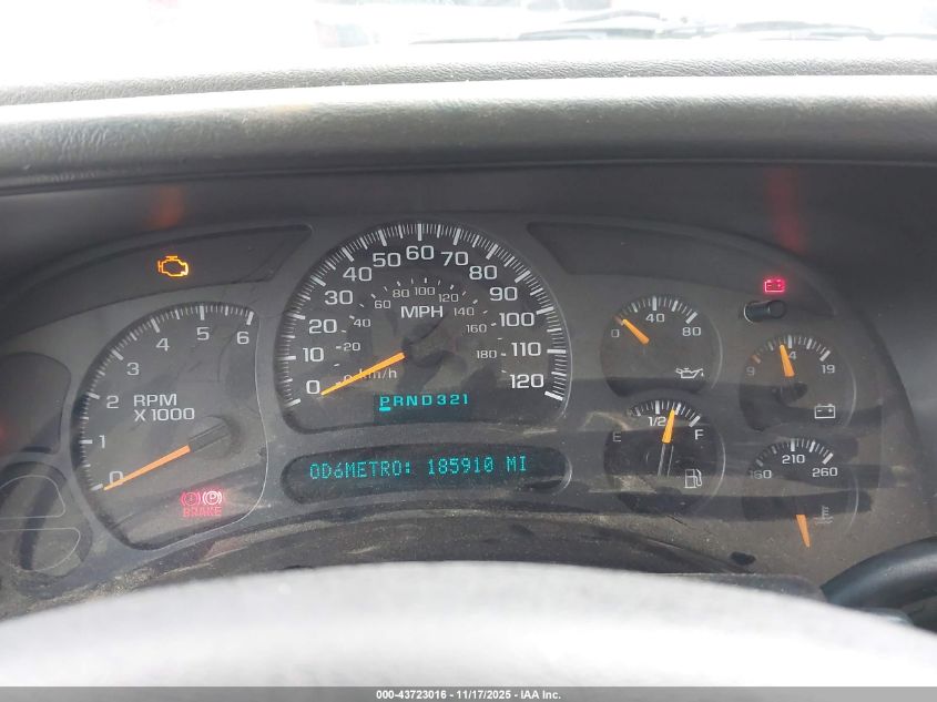 2003 GMC Sierra 1500 VIN: 2GTEC19X931383318 Lot: 43723016