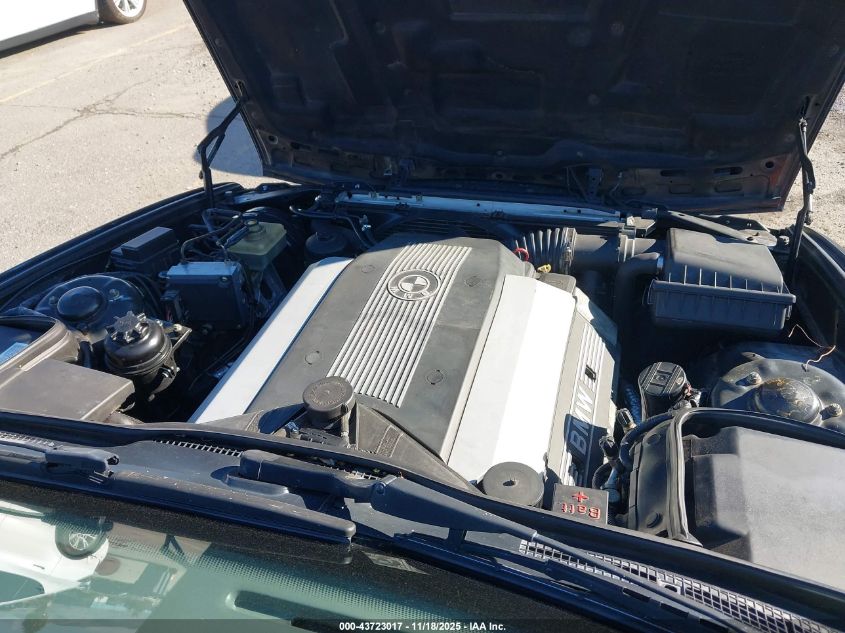 1995 BMW 530 I Automatic VIN: WBAHE2327SGE91173 Lot: 43723017