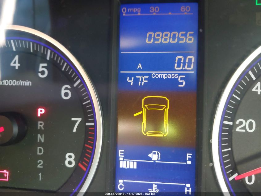 2010 Honda Cr-V Ex-L VIN: 5J6RE4H75AL101014 Lot: 43723019