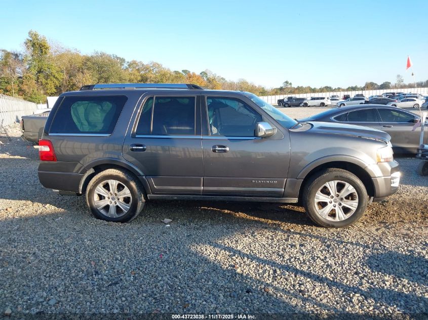 2015 Ford Expedition Platinum VIN: 1FMJU1LT7FEF49335 Lot: 43723038