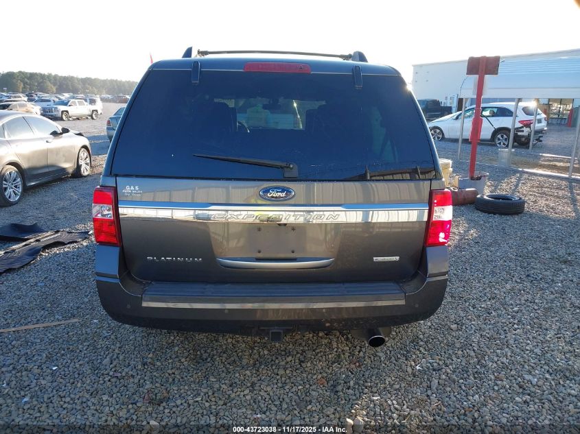 2015 Ford Expedition Platinum VIN: 1FMJU1LT7FEF49335 Lot: 43723038