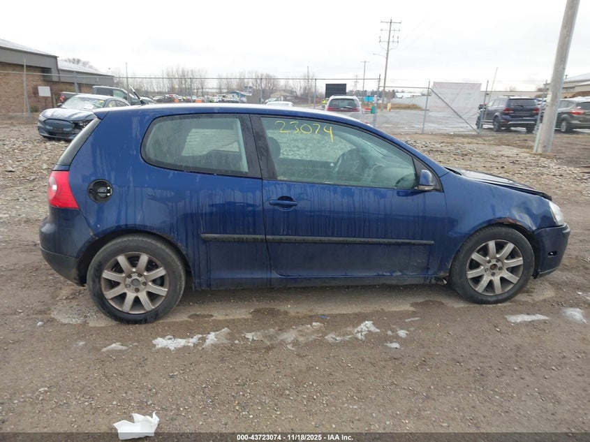 2007 Volkswagen Rabbit 2-Door VIN: WVWAR71KX7W160574 Lot: 43723074