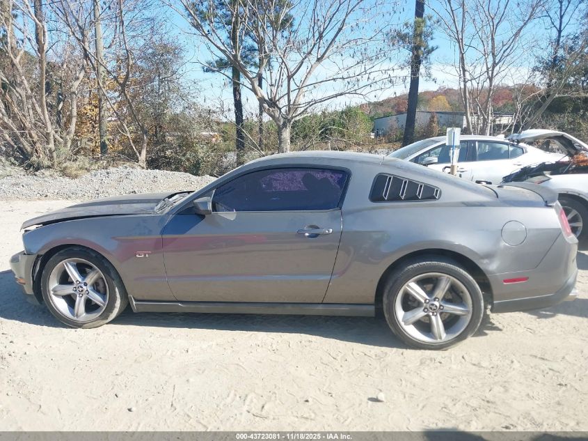 2010 Ford Mustang Gt/Gt Premium VIN: 1ZVBP8CH2A5105015 Lot: 43723081